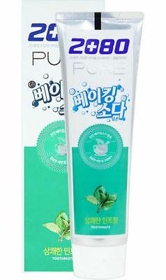 Зубна паста з харчовою содою зі смаком м'яти Aekyung 2080 Pure Baking Soda Mint Blast 120 г, фото 1
