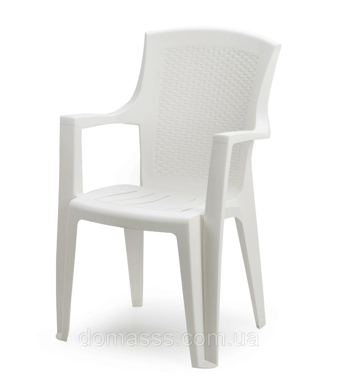 Крісло пластикове Eden білий, фото 1