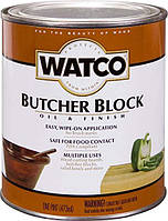 Масло для разделочных досок и столешниц Watco Butcher Block, прозрачное