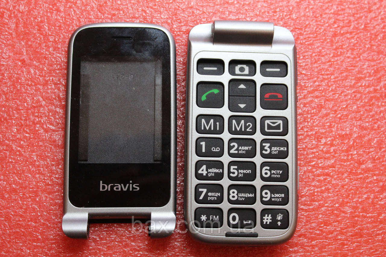 Bravis C244 корпус у складі чорний або червоний