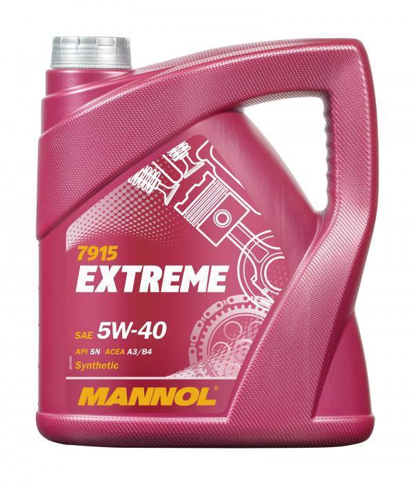 EXTREME SAE 5W/40/5 л олива моторна синтетична Mannol API SN/CF