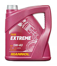 EXTREME SAE 5W/40/5 л олива моторна синтетична Mannol API SN/CF