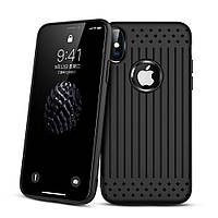 Чехол накладка Primo Shell TPU для Apple iPhone X / iPhone XS - Black