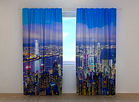 Фотошторы "Гонконг" 250 х 260 см фото штори шторы с рисунком