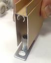 Конструктор (профіль і комплектуючі) для підвісних дверей купе з алюмінієвого профілю, фото 5
