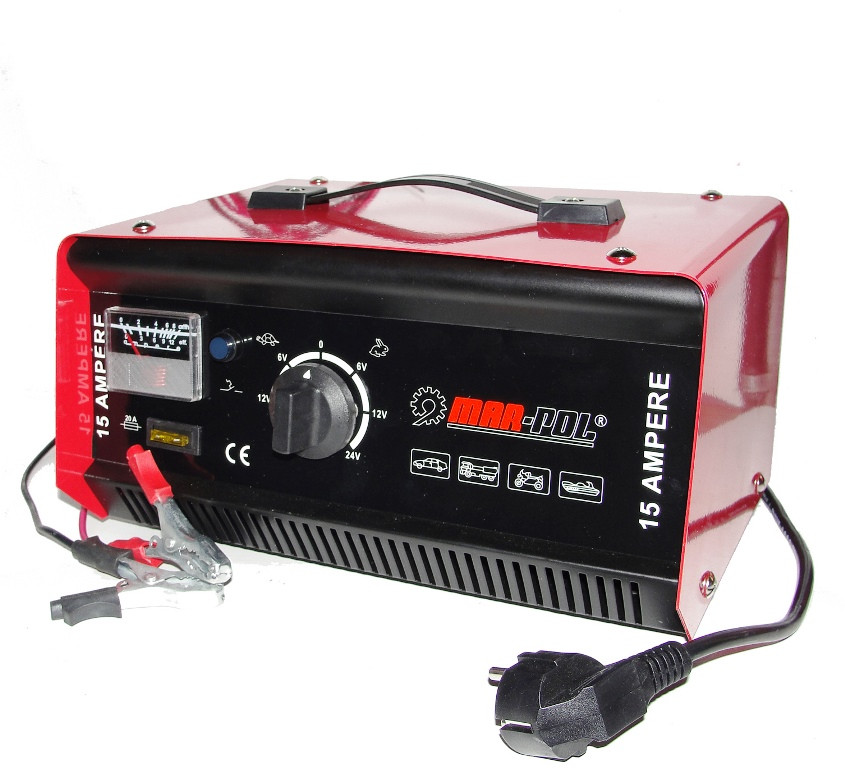 Зарядний пристрій CA-JL-15A/6-12-24V/Mar-Pol M82494