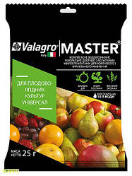 Мінерально добриво MASTER для плодово-ягідних 25 г NPK 20-20-20 + MC Valagro