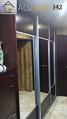 Фасади (двері) для шаф купе, гардеробних ДСП + дзеркало