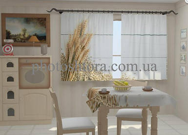 Фотоштори для кухні "Врожай" 150 х 250 см фото штори на кухню шторі