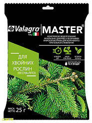 Мінеральне добриво MASTER для хвойних рослин 25 г Valagro