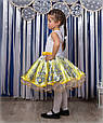 Детское платье "Конфетка " желтого цвета, фото 2
