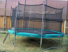 Продажа батута berg favorit с защитной сеткой