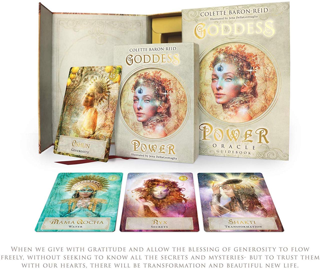 Goddess Oracle Power Cards (Deluxe Keepsake Edition)/ Оракул Сила Богині