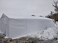 Шатер 6х12 ПВХ, торговый павильон, садовая палатка, тент, ангар, палатка для кафе, фото 5