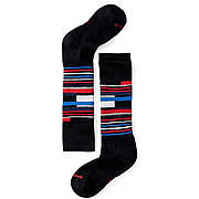 Дитячі термошкарпетки Smartwool Kids' Wintersport Stripe Socks Black/White, S / 26-28