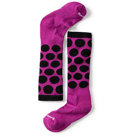 Дитячі термошкарпетки Smartwool Girls' Wintersport All Over Dots Socks, фото 2