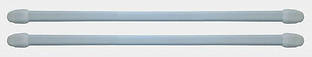 Карниз розсувний білий пластик пара 60-80см Marcin Dekor