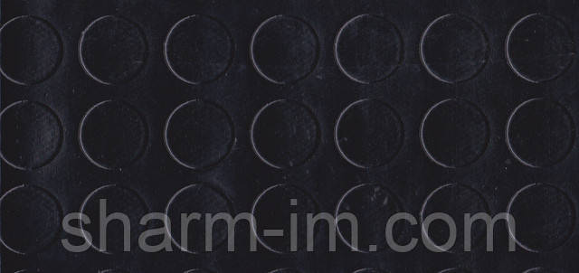 Автолінолеум на метраж Ширина 1,8 м Чорна Монетка Туреччина, фото 2