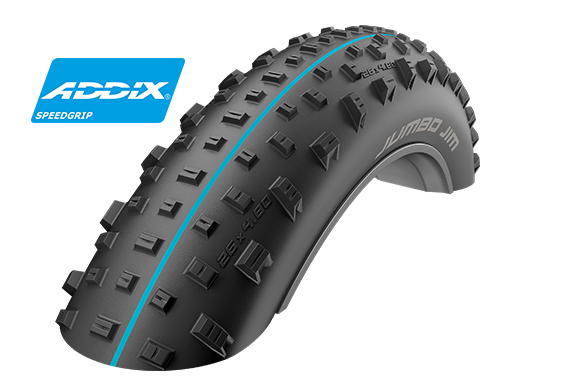 Покрышка 26x4.80 (120-559) Schwalbe JUMBO JIM Evo SnakeSkin TLE B/B-SK HS466 Addix Spgrip 127EPI