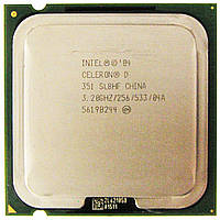 Процессор Intel Celeron D 351 3.20GHz/256/533 (SL8HF) s775, tray
