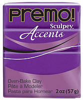 Полімерна глина Premo Accent Фіолетовий Перламутровий, 5031, Премо Акцент 57 г, Purple Pearl