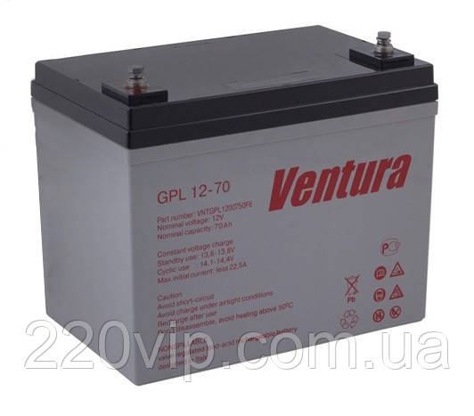 Акумулятор Ventura GPL 12-70