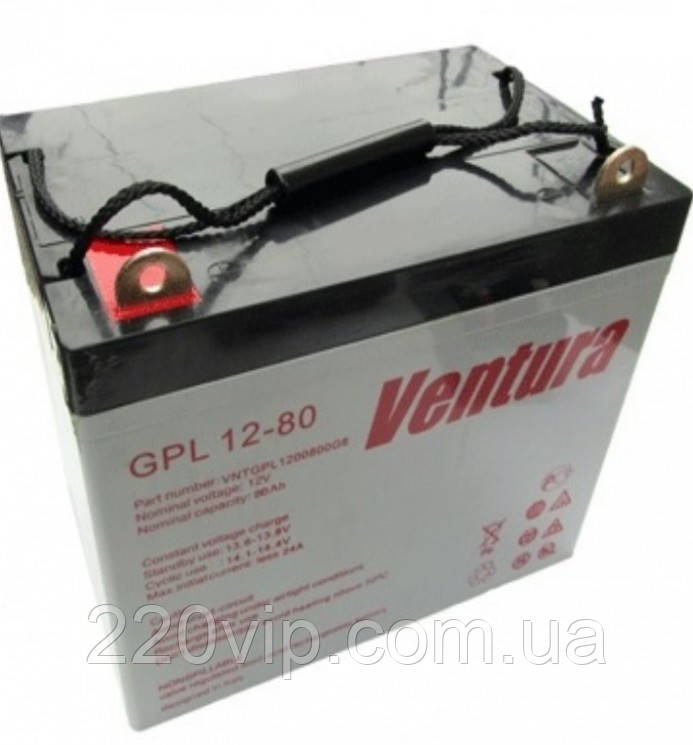 Акумулятор Ventura GPL 12-80, фото 1