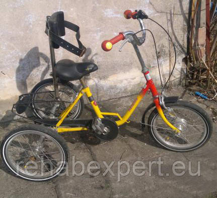 Триколісний велосипед для дітей із ДЦП Haverich Dreirad 16/16, фото 1