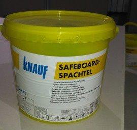 Шпаклівка для заробки швів в рентгенкабінетах KNAUF Safeboard-Spachtel 5кг.