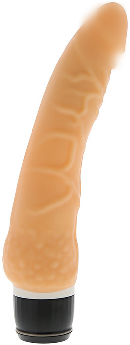 Вібратор PURRFECT SILICONE CLASSIC 7.1INCH FLESH, 18 см.