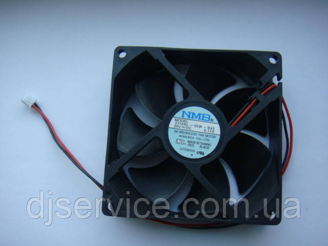 Вентилятор NMB 3110NL-05W-B45 90x90x25mm 24v для голів, підсилювачів, фото 1