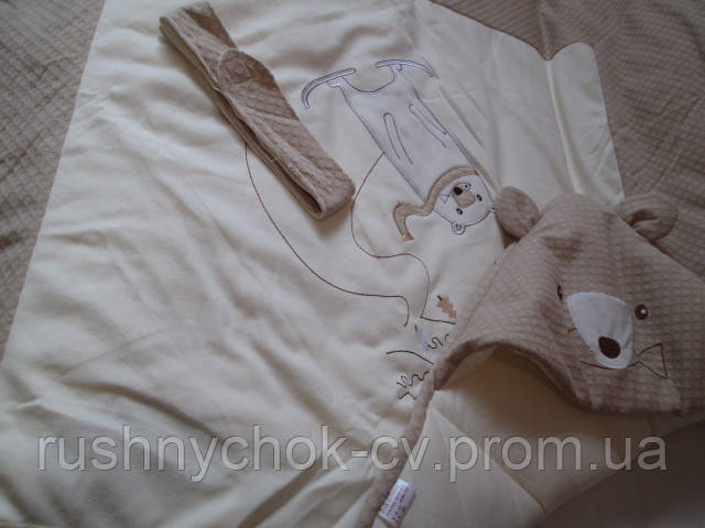 Ковдра тепла 100*100 см. з капюшоном 