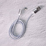 USB-кабель Aspor AM-102 Magnetic Micro (1m) silver, фото 4
