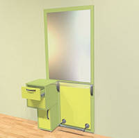 Робоче місце перукаря гримерна станція