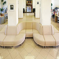 Меблі для очікування (Дивани, крісла, стійки-ресепшн, вітрини, лабораторії)