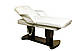 Масажний стіл для SPA процедур з регулюванням ZD 866 Стаціонарна масажна кушетка для салонів краси, фото 2