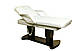 Стаціонарний Масажний стіл електричний з ПІДІГРІВОМ 866Н Стіл для масажу електричний широкий, фото 2