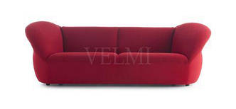 Диван для зони очікування VM220 дивани для клієнтів кафе готелів м'які дивани в салоні краси