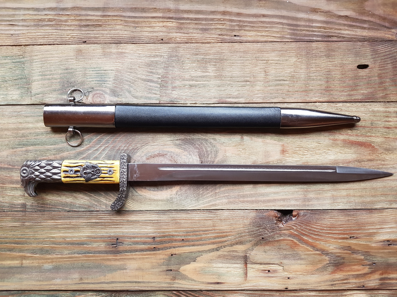 Парадно вихідний штик поліції 3го Рейху, сувенірний кортик, подарунок для колекціонера, фото 1