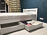 Дерев'яне ліжко з шухлядами Айрис Олімп, фото 2