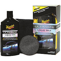 Синтетичний рідкий віск - Meguiar's Ultimate Liquid Wax 473 мл. (G18216), фото 4