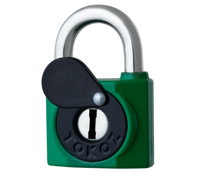 Замок навісний TOKOZ 800/40L 2KEY TK2_M R_shackle 23 мм 7 мм (Чехія)