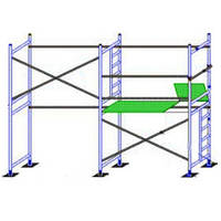 Сдам в аренду комплект строительных лесов 150м2. аренда строительных лесов.
