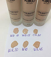 Тональный крем Kiko Milano Unlimited Foundation WB 15