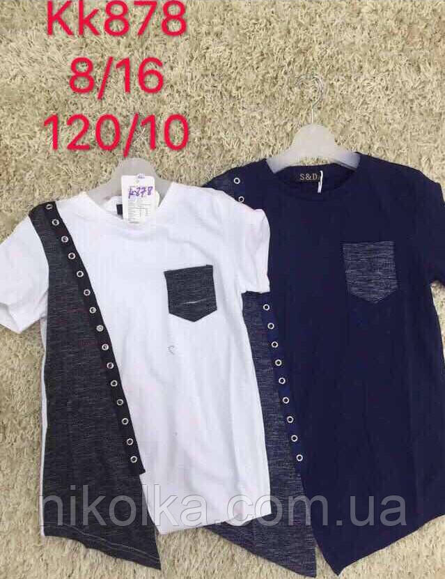 Футболки для хлопчиків оптом, S&D, 8-16 років, арт. KK-878, фото 1
