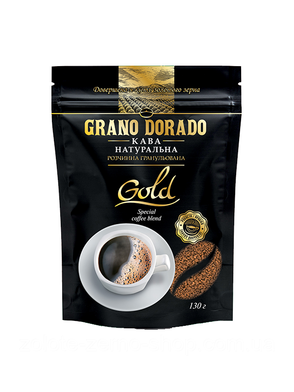 Кава розчинна гранульована Grano Dorado Gold 130 г