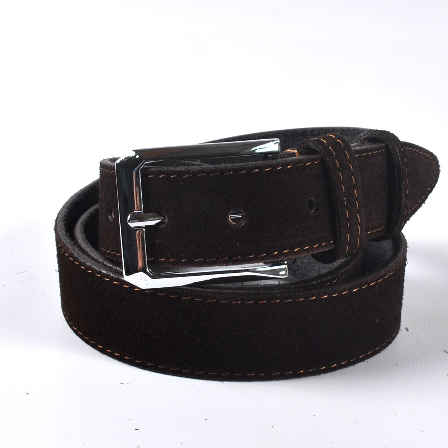Стильний ремінь з натуральної шкіри №46