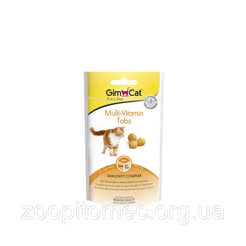 Таблетки для котів Gimpet Every Day Multivitamin 40 г (G-418704), фото 1