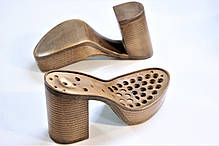Підошва взуття жіноча C 715 коричнева р. 36-41, фото 2