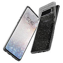 Чохол Spigen для Samsung Galaxy S10 Liquid Crystal Glitter, Crystal Quartz, фото 3